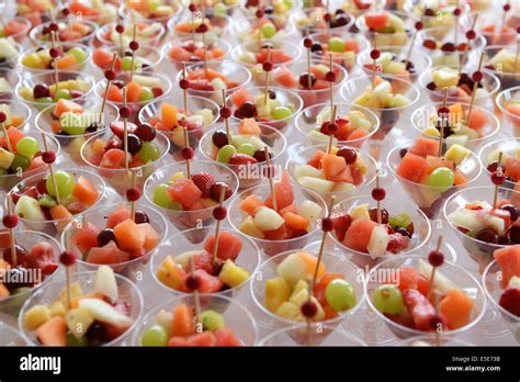 Fresh fruit cocktail cocktails in glass glasses pattern Stock Photo - Alamy