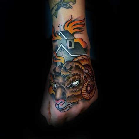 100 Ram Tattoo Designs For Men - Bighorn Sheep Ink Ideas