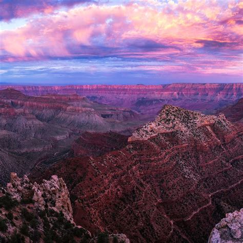 grand canyon sunset pano iPad Wallpapers Free Download