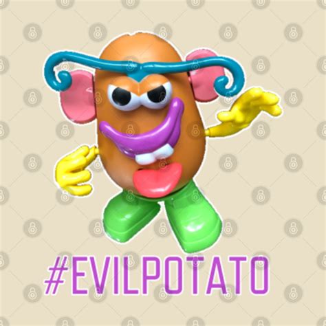 Evil Potato - Mrpotato - T-Shirt | TeePublic