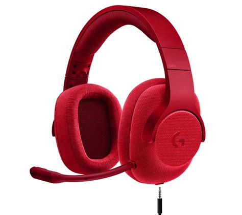 Buy LOGITECH G433 7.1 Gaming Headset - Red | Free Delivery | Currys