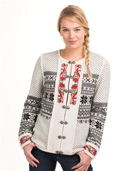 Vrikke Norwegian Setedal Cardigan Sweater