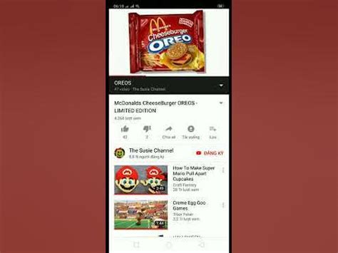 Oreo Cheeseburger LIMITED EDITION - YouTube