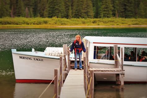 Glacier Park Boat Co dock Lake Josephine Glacier National Park 1 ...