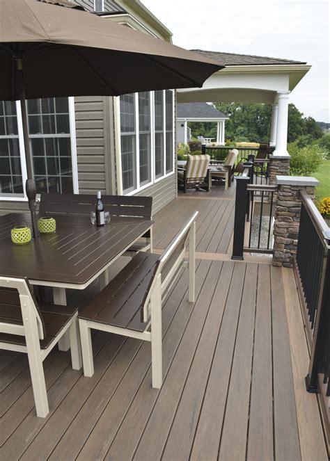 Custom TimberTech Deck/Porch, Spring Grove PA | 712 Sq Ft | Keystone Custom Decks Custom Deck ...