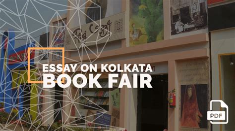 An Essay on Kolkata Book Fair [PDF] - English Compositions