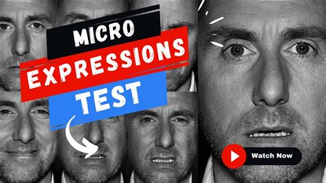 Micro Expressions - TEST - YouTube