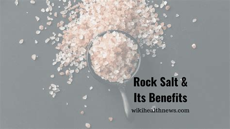 Rock Salt: Is It Safe To Take Daily - wiki Health News