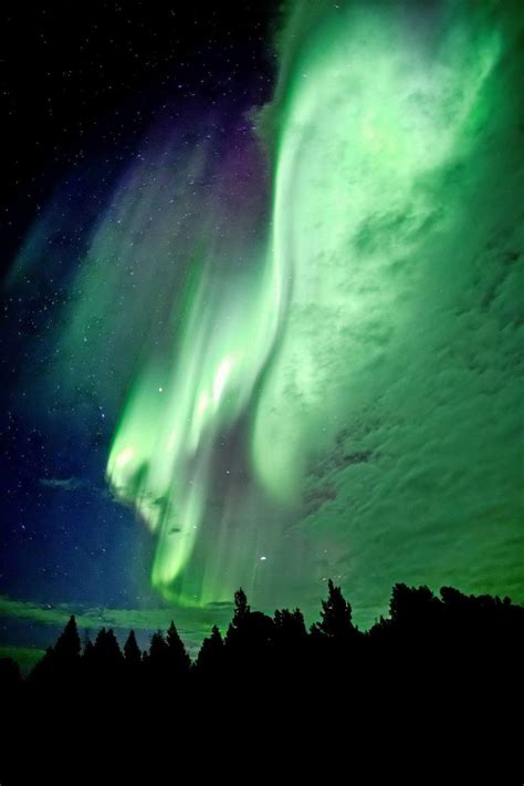 Northern lights near Kiruna - Sweden | Northern lights, Scandinavia ...