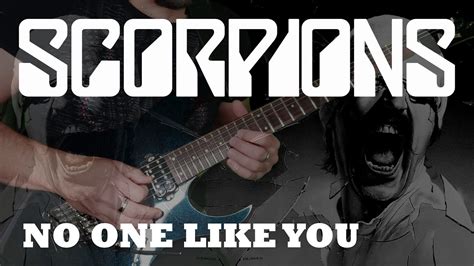 Scorpions - No One Like You Guitar Solo Cover - YouTube