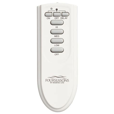 Martec Remote Control - Four Seasons | Fansonline Australia