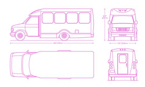 School Bus Sizes And Dimensions