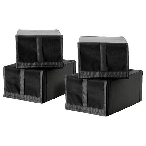 very useful, cool construction, and they come in black / skubb shoeboxes from ikea are $10 for a ...