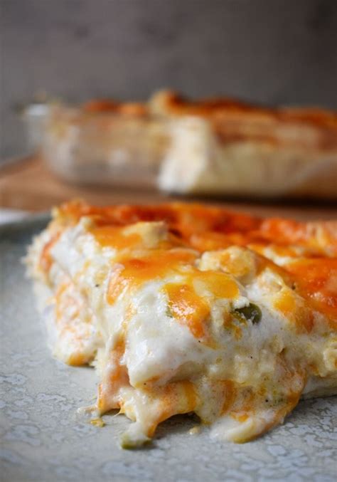 Sour Cream Chicken Enchilada Casserole Recipe