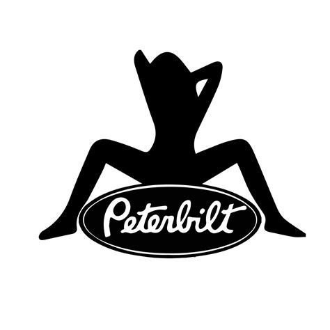 Peterbilt Logo Black