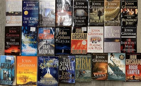 List Of The Best John Grisham Books And Legal Novels, 56% OFF