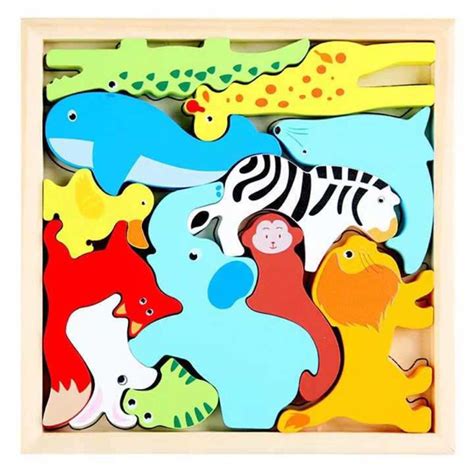 3D Animals Puzzle - JNC Montessori Education