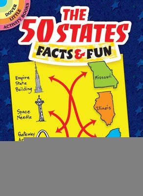 The 50 States Facts & Fun – Activity Book, 9780486475240