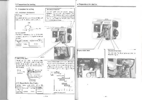 Yanmar diesel generator operation manual