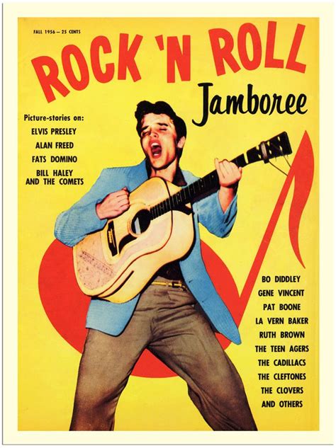 AP662 - Elvis, Rock n Roll Jamboree, (30x40cm Art Print) | Rockabilly music, Elvis presley ...