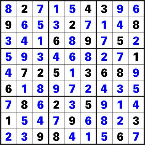 Sudoku rules Printable | Oppidan Library