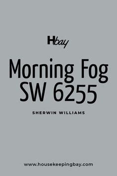 Morning Fog SW 6255 by Sherwin Williams | sherwin williams, sherwin, kitchens and bedrooms