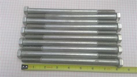 (10) THE F593C BOLT STAINLESS STEELS/S 1/2" X 8" LOT OF 10 | eBay