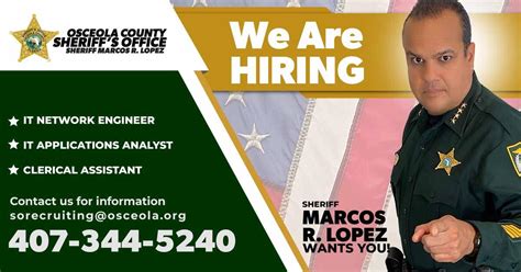 We Are Hiring (Osceola County Sheriff's Office) — Nextdoor — Nextdoor