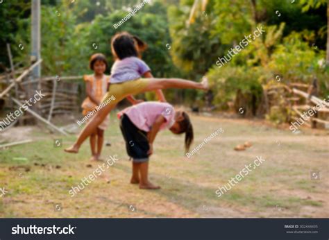 Unidentified Children Laos Play Fun Kids Stock Photo 302444435 | Shutterstock