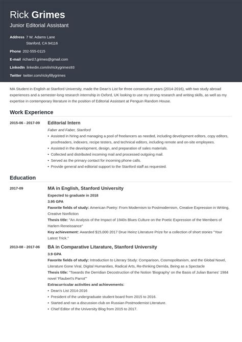 Entry Level Resume Examples for 2024 [Templates & Tips]