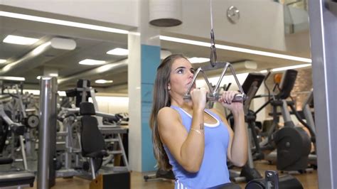 Lat Pulldown With V Bar - Back Exercise - YouTube