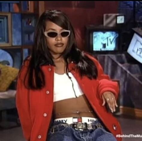 Aaliyah | Aaliyah outfits, 90s inspired outfits, Aaliyah style