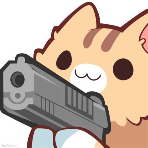 Cat With Gun Gif