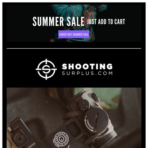 Shooting Surplus Coupon Codes → 20% off (7 Active) July 2022