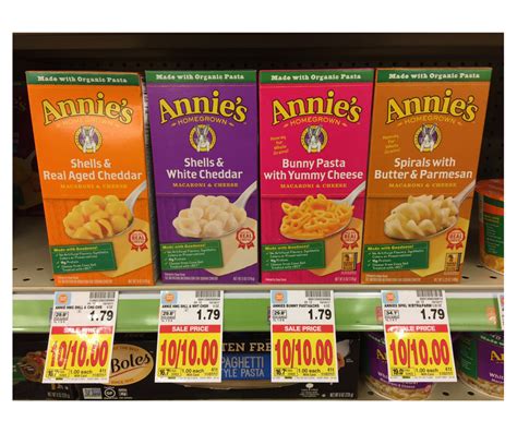 Annie's Mac and Cheese as low as $.25 - Kroger Couponing