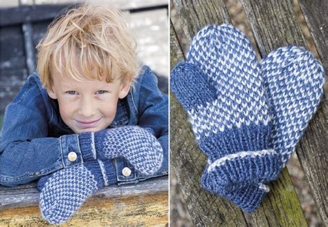 Sticka vantar till barn med årets finaste mönster. Wool Socks, Knit Mittens, Knitting For Kids ...