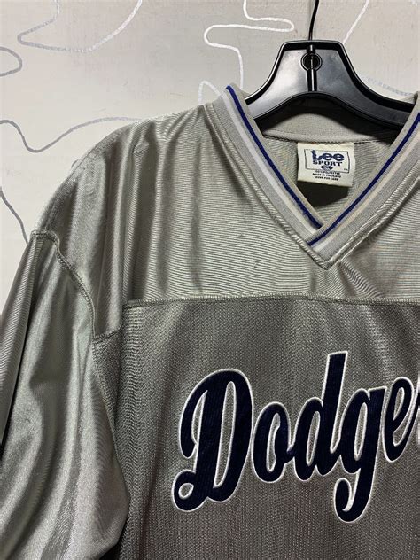 Mlb Los Angeles Dodgers Embroidered Football Style Jersey | Boardwalk ...