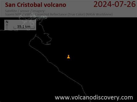 San Cristobal Volcano Earthquakes: Latest Quakes Past 14 Days ...