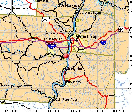 Bellaire, Ohio (OH 43906, 43947) profile: population, maps, real estate ...