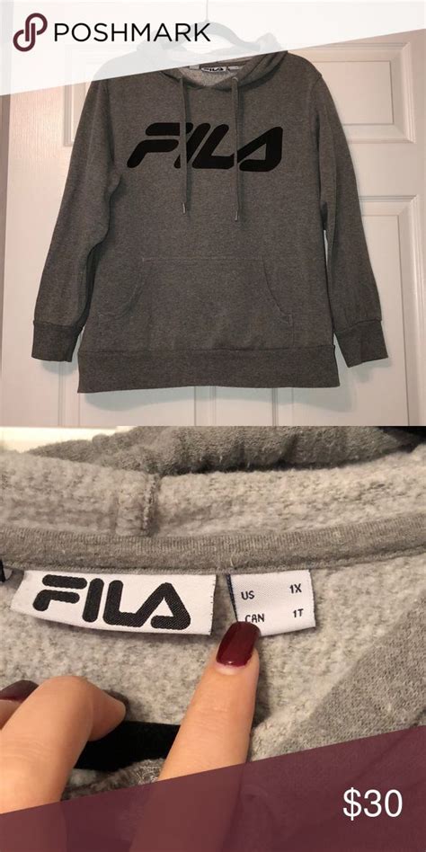 FILA HOODIE | Fila hoodie, Hoodie fits, Hoodies