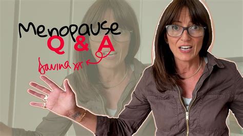 YOUR MENOPAUSE QUESTIONS ANSWERED | Davina McCall - YouTube