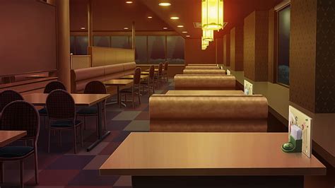 Anime Cafe, Anime Coffee Shop HD wallpaper | Pxfuel