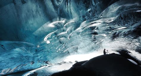 A stunning ice cave in Iceland - Mirror Online