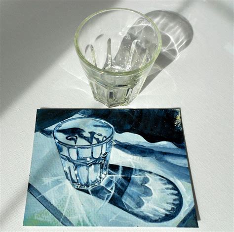 Glass reflections | Reflection painting, Still life art, Reflection and ...