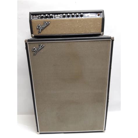 Vintage Fender 1960s BANDMASTER W/2X12 CAB Tube Guitar Amp Head ...