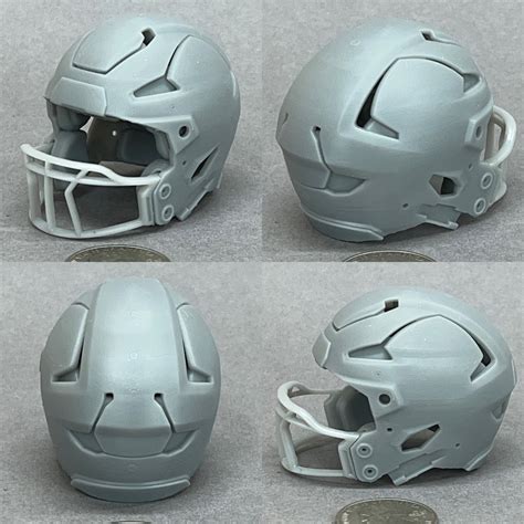 3D Printed Riddell Axiom Pocket Pro Scale Modern Era Football Helmet - Etsy