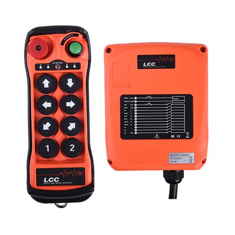 Q800 Industrial Wireless Hydraulic Radio Remote Control for Crane - Buy forklift crane remote ...