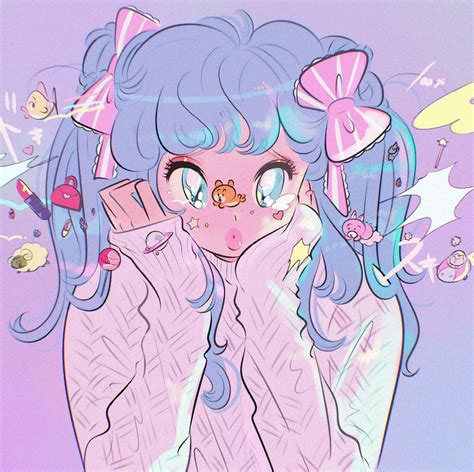 Dr. Moricky @mmoriqomm | Pastel goth art, Kawaii art, Cute art