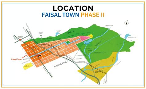 Location Map Faisal Town Phase 2