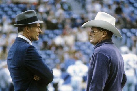 Two Texas legends, Tom Landry and Bum Phillips | Dallas cowboys, Dallas cowboys football, Texas ...